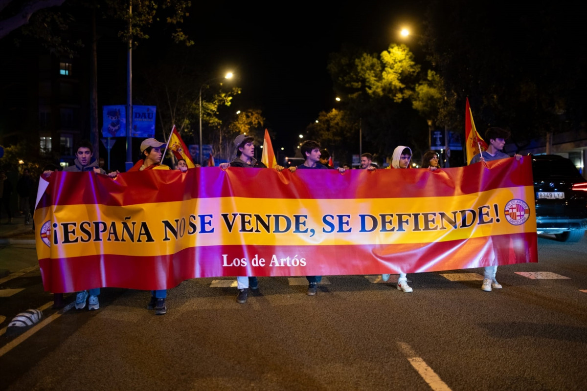 EuropaPress 5565736 manifestants plaça arts barcelona contra amnistia investigats proces (2)