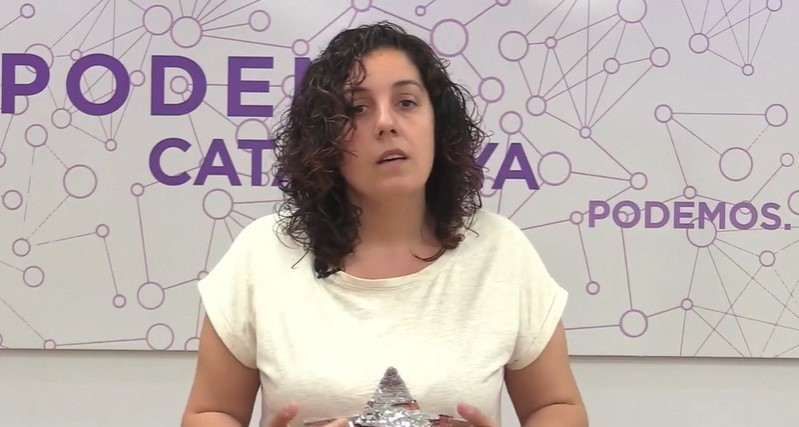Arxiu - La líder de Podem Catalunya, Conchi Abellán, al Consell Ciutadà Autonòmic