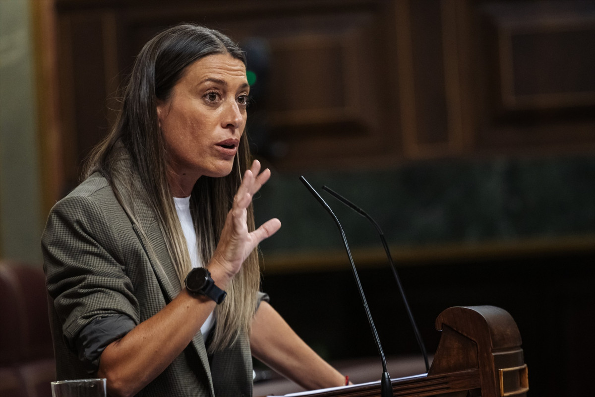 EuropaPress 5466184 diputada junts miriam nogueres primera sessió debat investidura lider pp