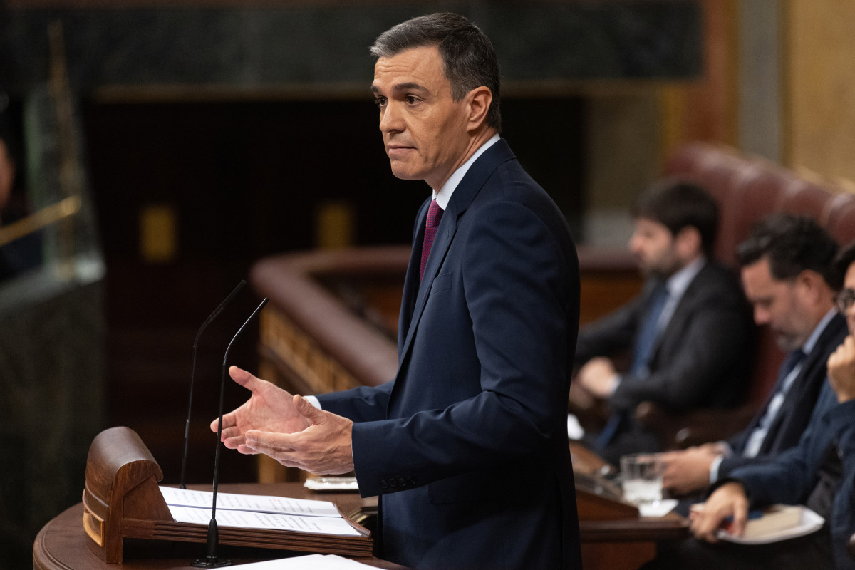 El president del Govern en funcions i candidat a la reelecció, Pedro Sánchez