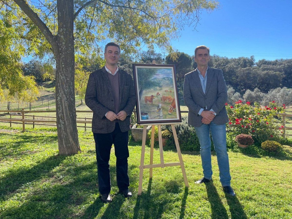 L'alcalde i el vicepresident de Prodetur presenten el cartell de la Fira