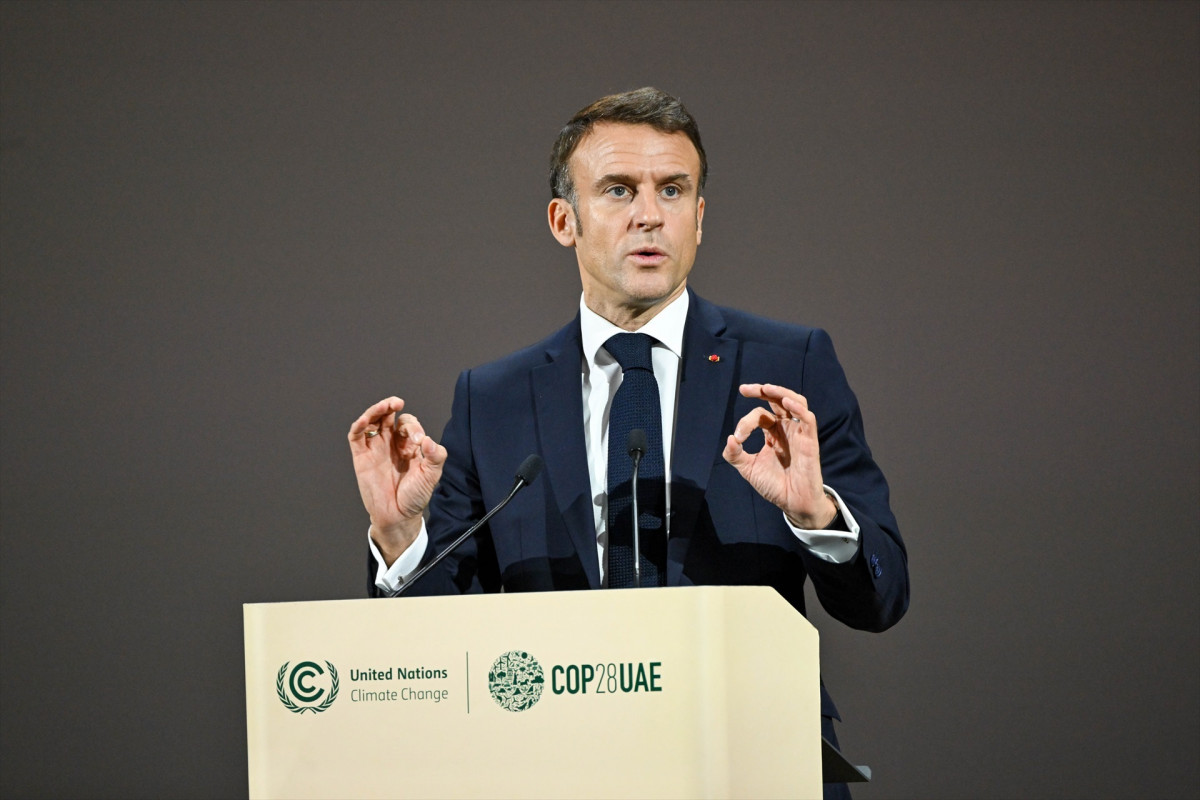 EuropaPress 5616149 handout 02 desembre 2023 united arab emirates dubai president of france