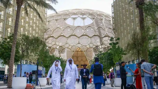 Europapress 5612070 30 novembre 2023 united arab emirates dubai people arrive in expo city to 656x368