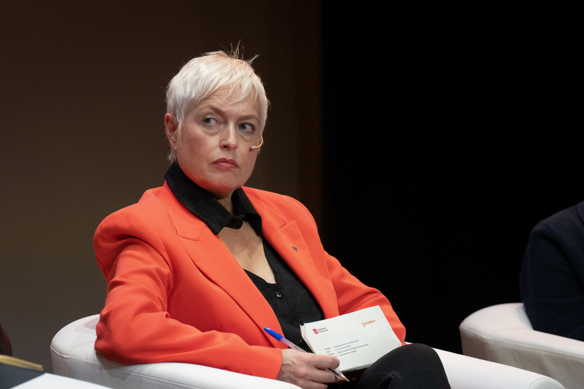 Arxiu - La diputada de Cs al Parlament, Anna Grau