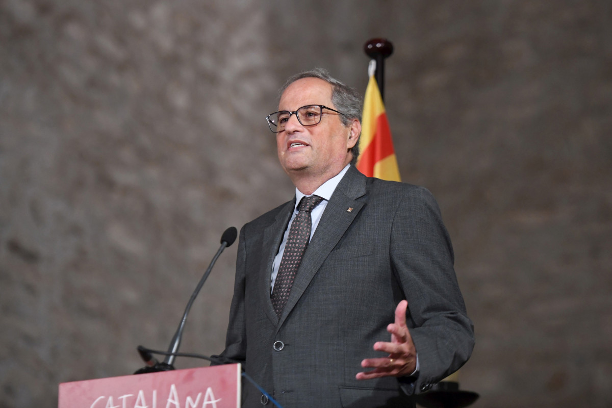 Arxiu - L'expresident de la Generalitat Quim Torra