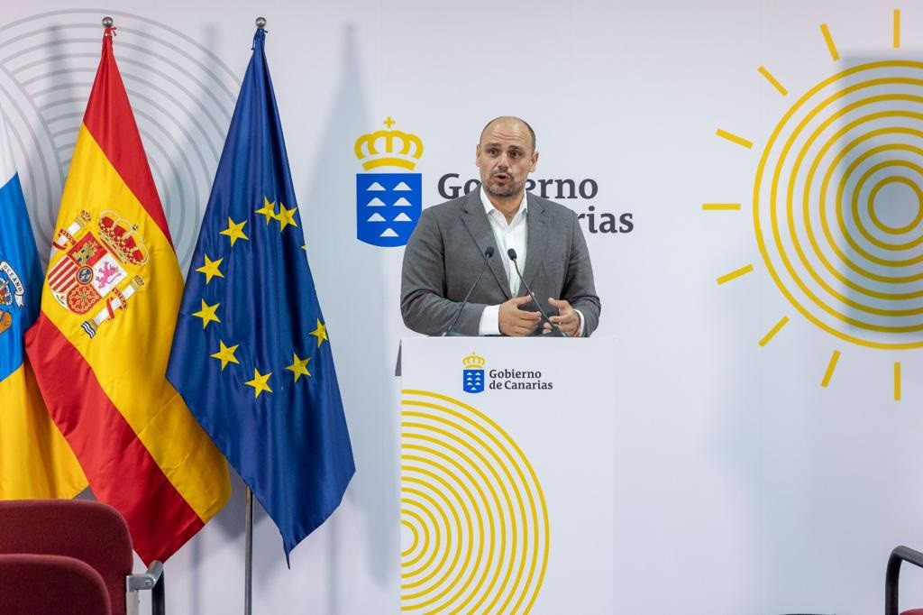 Arxiu - El portaveu del Govern de les Canàries, Alfonso Cabello