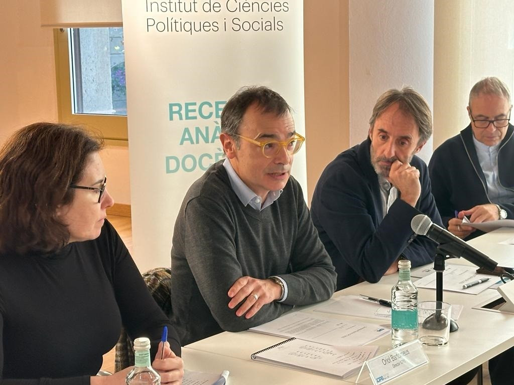 EuropaPress 5681621 director institut ciències politiques socials icps oriol bartomeus presenta