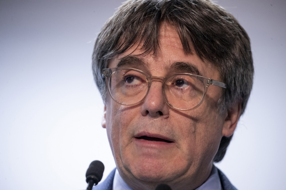 Arxiu - L'expresident de la Generalitat i eurodiputat de Junts, Carles Puigdemont