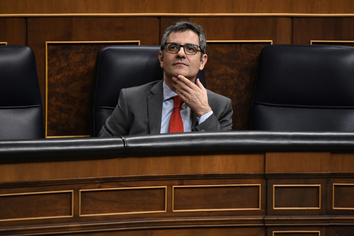 El ministre de la Presidència, Justícia i Relacions amb les Corts, Félix Bolaños.
