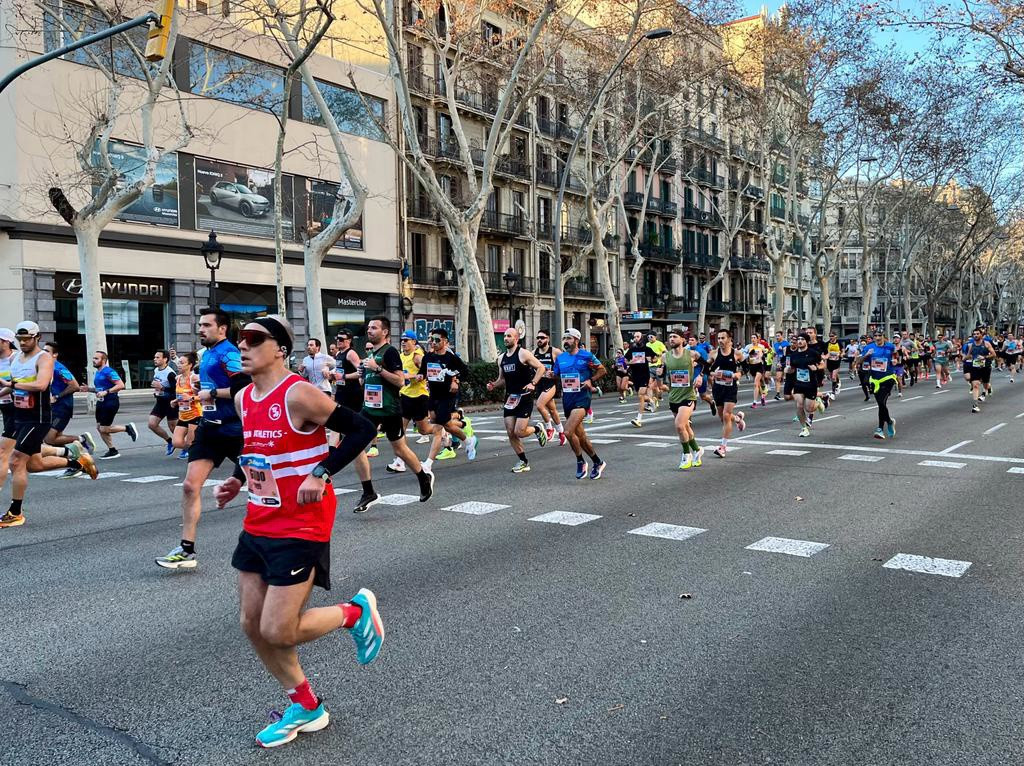 La 24 edició de la Mitja Marató de Barcelona