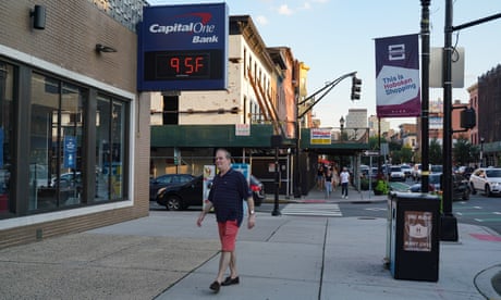 Pugen les temperatures a Hoboken, Nova Jersey.