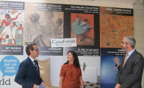 El Caixaforum de Barcelona es converteix en un "petit Museu del Louvre" amb dues exposicions