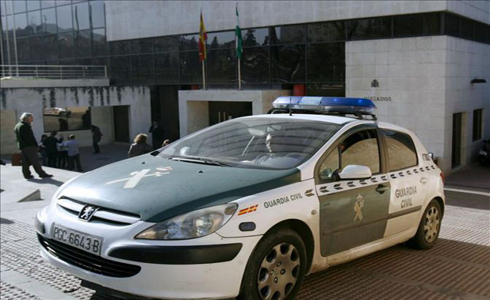 Cotxe guàrdia civil