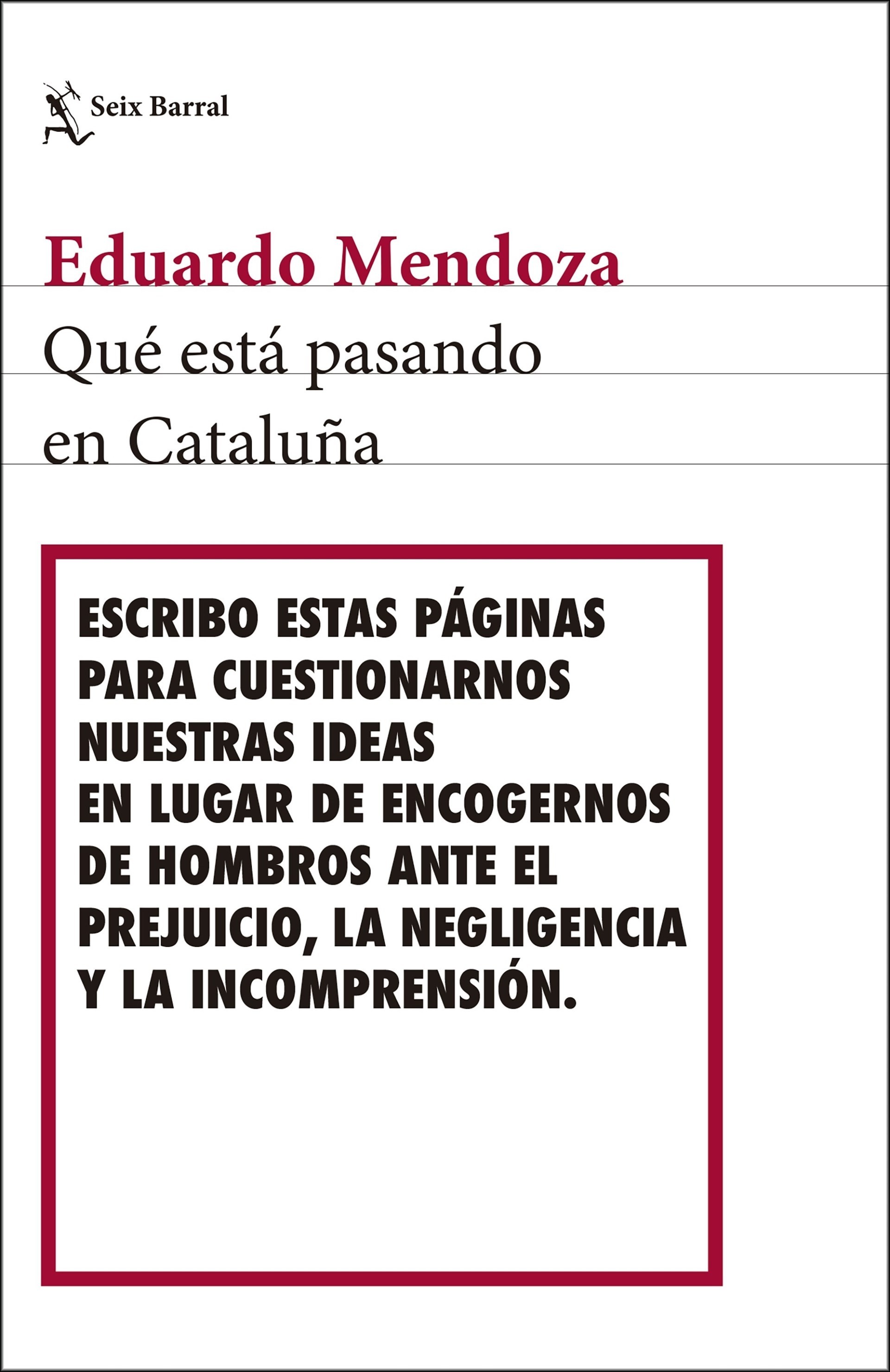 Eduardo mendoza assaig catalunya