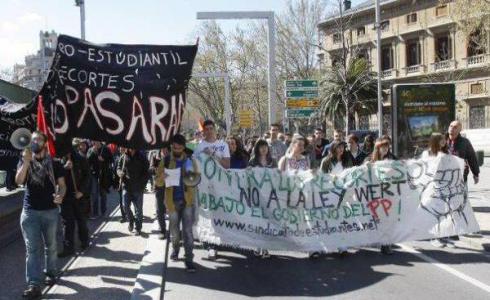Els universitaris faran dos dies de vaga contra el 3+2