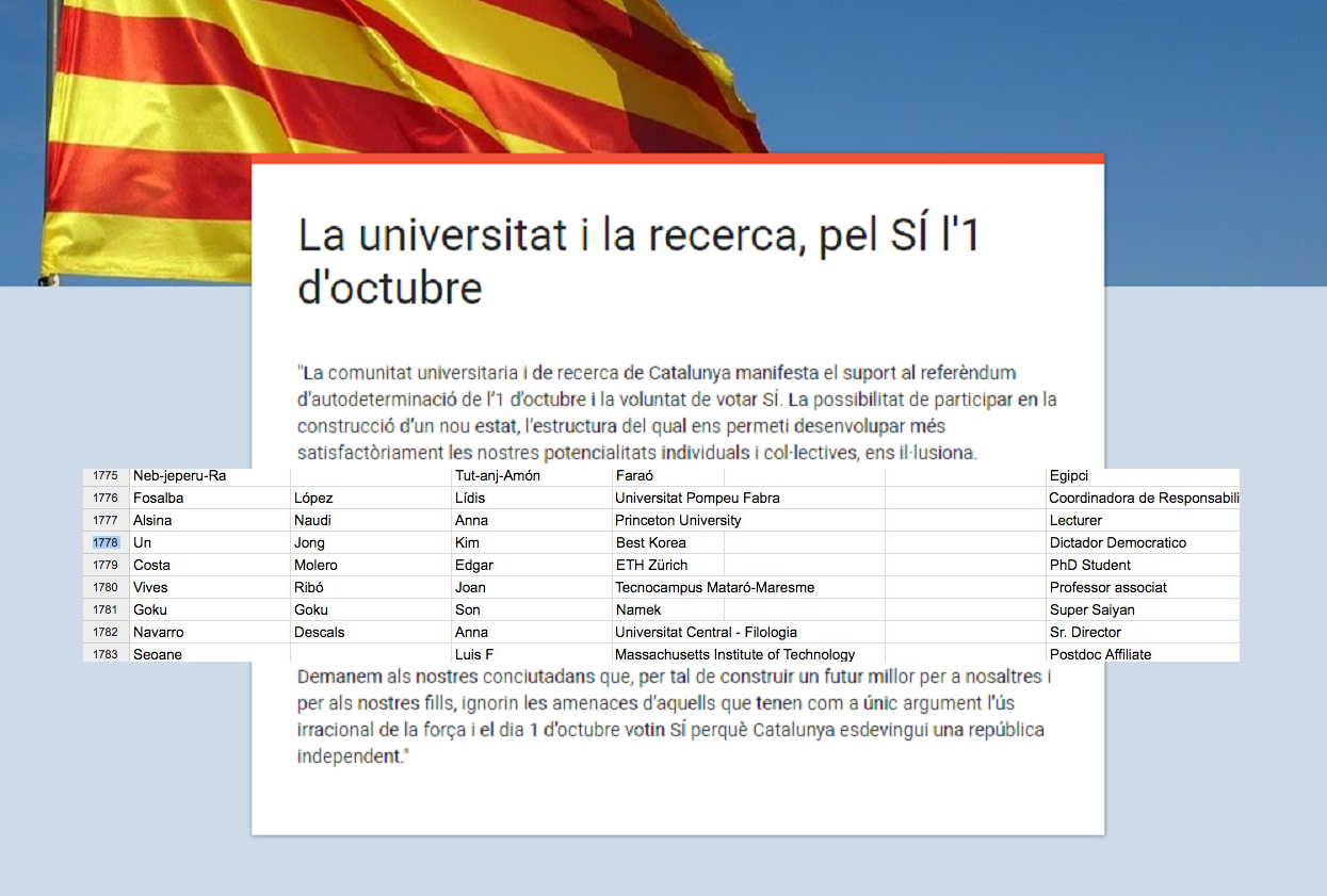 manifest científics