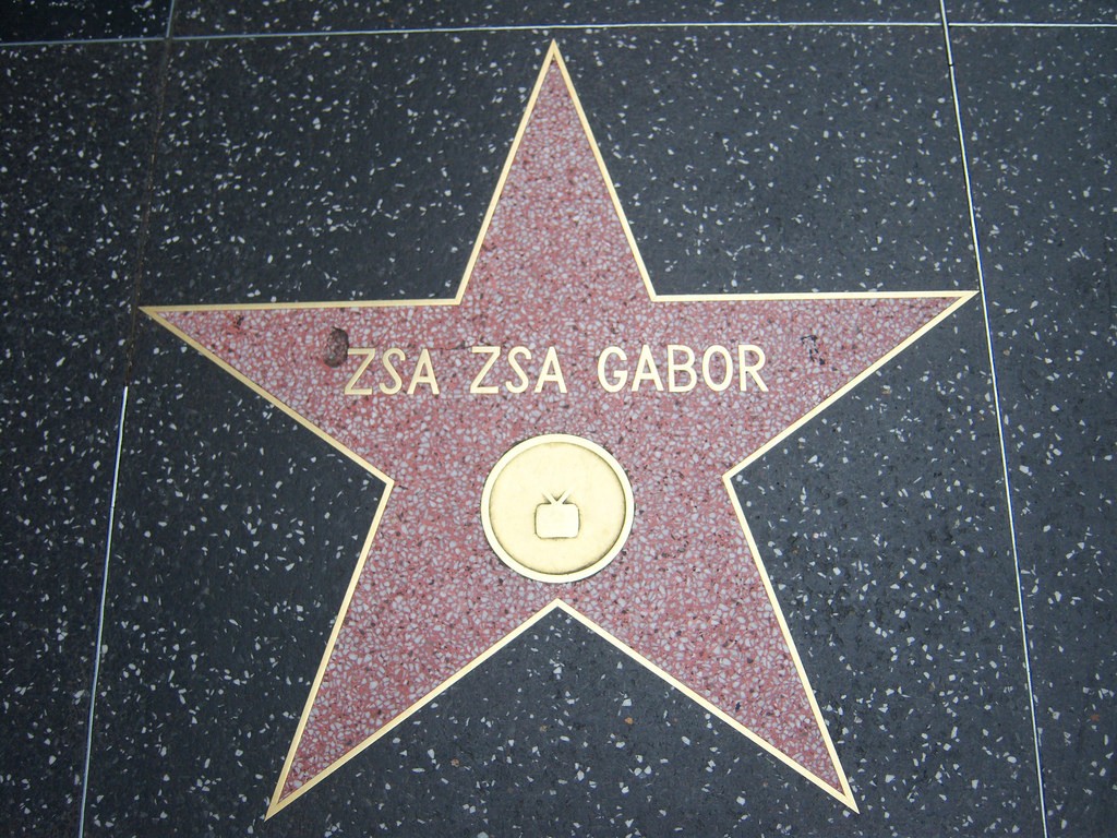 Zsa Zsa Gabor estrella